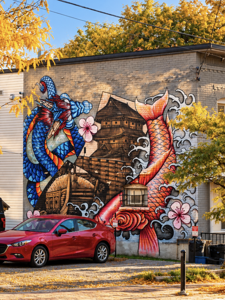 Mural at 880 SSW