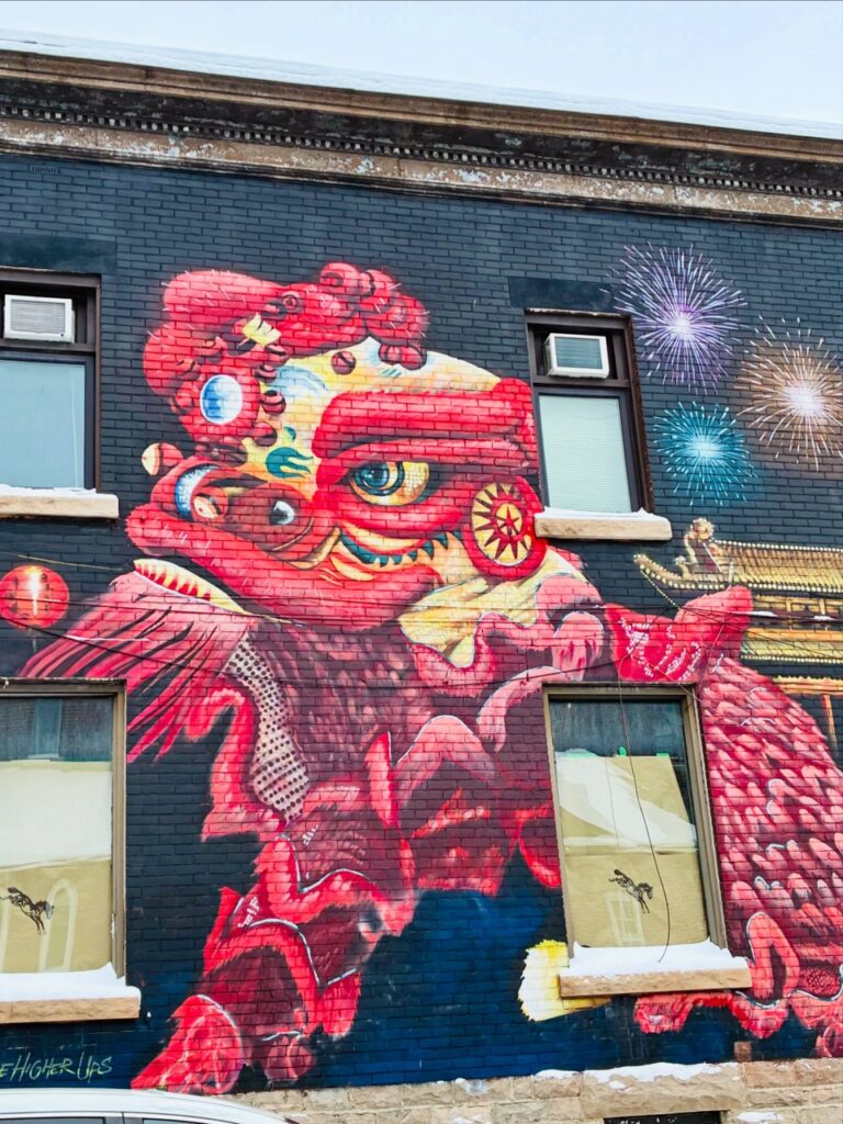 Chinatown wall art